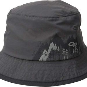 Outdoor Research Kids' Sun Bucket Hat , Pewter SM